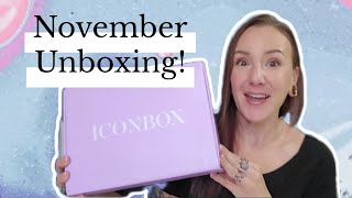 Unboxing Novembers Glam Bag Boxycharm amp Icon Box [upl. by Isabelita]