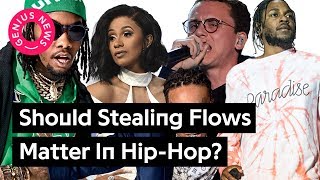 Should Stealing Flows Matter In HipHop  Genius News [upl. by Picco]