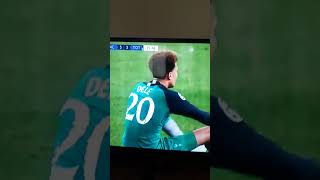 Raheem Sterling disallowed goal vs man city UCL QTR FINALS 2ND LEG [upl. by Siblee]