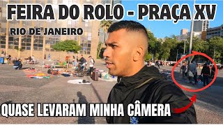 A MAIOR FEIRA DO ROLO  PRAÇA XV RIO DE JANEIRO  TUDO MUITO BARATO [upl. by Nosille]