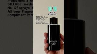 Armani Code Parfum  Best Fragrance for men [upl. by Gnort]