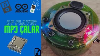 MP3 Çalar Yapımı Basit Kodlama Yapmadan DIY DFPlayer Mini Kullanımı Arduino Kullanmadan Ses Bombası [upl. by Aneekal]