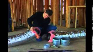 How To Install Ductwork The Home Depot [upl. by Annahpos]