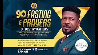 DESTINY MATTERS WITH APOSTLE STEVE K BADU EPISODE 54 DATE 18112024 [upl. by Gut]