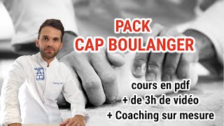 CAP boulanger la formation complète à la maison  découvrez le PACK CAP BOULANGER 👨🏻‍🍳 [upl. by Nickola]