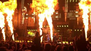 Rammstein  Sonne Arènes de Nîmes 11 07 2017 [upl. by Rramo]