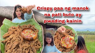 Grabe yung lutong at sarap ng paa ng manok  Ka Mangyan Vlogs [upl. by Akcire]