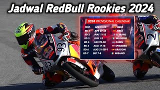 Jadwal RedBull Rookies Cup 2024 siapa Pebalap Indonesia [upl. by Einafets]