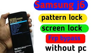 samsung j6 hard reset  samsung j6 hard reset frp bypass  samsung j6 hard reset pattern lock [upl. by Ahearn629]