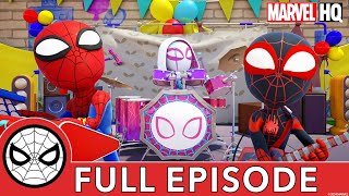 The Friendly Neighborhood  Full Episode  Spidey and his Amazing Friends  disneyjunior MarvelHQ [upl. by Refannej]