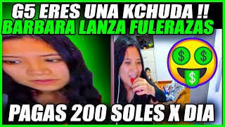 🔥🤣PICANTE🤣🔥 BARBARA LANZA FULERAS DE UN GORDO PAGAS 200 AL DIA PARA K TE DEN AMOR  KIEN SERA [upl. by Hurlee]