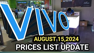 VIVO PRICE LIST UPDATE AND PRICE DROP Y100V305GY18Y28Y03V30e5GV30Pro5G [upl. by Jordans625]