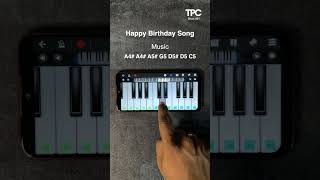 Happy Birthday Song  Easy Piano Tutorial  ThePianoClass [upl. by Laeno]