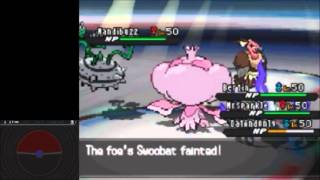 Unova Leader Skyla Triple Battle Full Team  World Tournament  Pokemon Black 2 amp White 2 [upl. by Ybrik]