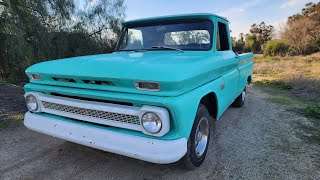 For Sale 1966 Chevy C10 Original Short Bed [upl. by Kajdan65]