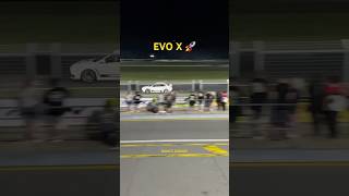 Evo X at Roll Racing Brisbane shorts evo jdm [upl. by Dasi872]