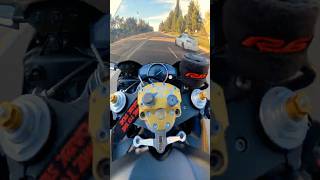 Tesla Driver and Elon Think They Can Escape  Yamaha R6 [upl. by Adnylam]