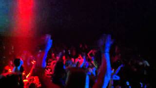 Borgore Gets Girls On Shoulders  Fox Theatre Boulder 1214 [upl. by Crescin374]