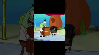 Black SpongeBob Part 2 spongebob shorts [upl. by Eisler]