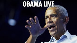 LIVE Barack Obama discusses Donald Trumps election win as he calls for US to unite [upl. by Nroht]