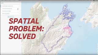 ArcGIS Online Solve a Spatial Problem [upl. by Nonad]