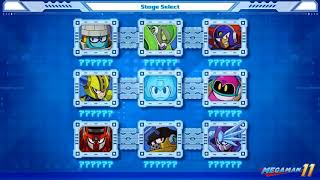 Mega Man 11 Stage Select Cover Outdated [upl. by Cirded]