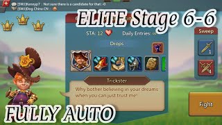 Lords Mobile Elite 66  STAGE 66 Fully Auto 4K 60fps [upl. by Adnaval403]