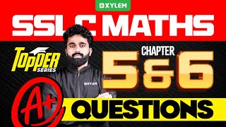 SSLC Maths  Chapter 5 amp 6  A Questions  Xylem SSLC [upl. by Pritchett]