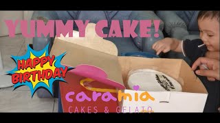 Is Sea Salted Honey Crunch Caramia Cake good First time eating  Taddy eats [upl. by Gehlbach496]