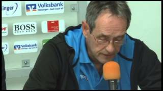 Pressekonferenz zum Spiel TV Neuhausen  HBW [upl. by Reddin]