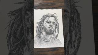 J Cole WordART jcole dreamworld micrography fanart artist art xyzbca [upl. by Aynor774]