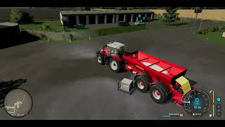 Spreading Solid Fertilizer  Farming Simulator 22  Shorts Series 219 [upl. by Arjun603]