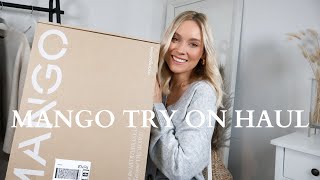 MANGO TRY ON HAUL WINTER 2023 [upl. by Ennovi837]