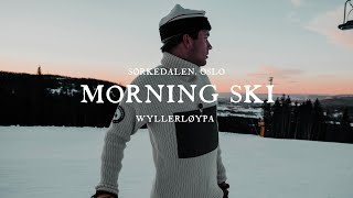 Amundsen Sports Early morning ski in Wyller Oslo [upl. by Cassandry]