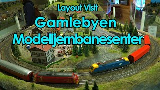 Layout Visit  Gamlebyen Modelljernbanesenter Trainroom [upl. by Leamse]