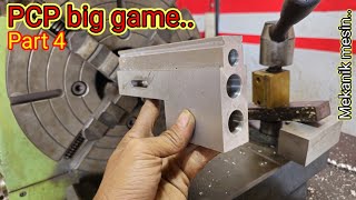 Making chamber PCP big game game with a lathe Part 4 [upl. by Birch870]