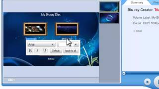 Tutorial on how to create blu ray with menu [upl. by Naejeillib]