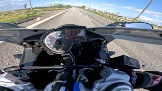 Aprilia Rs 125 Top Speed test [upl. by Aneet]