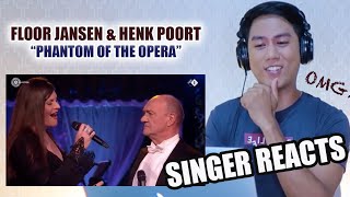 Floor Jansen and Henk Poort  Phantom Of The Opera Beste Zangers 2019  REACTION [upl. by Reckford]