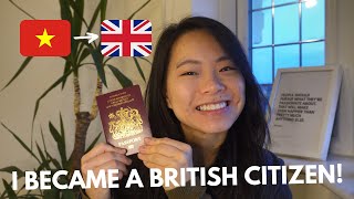 How I Became a British Citizen After 12 Years  My Naturalization Journey amp Citizenship Ceremony [upl. by Adnauq]