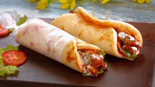 Chicken Shawarma Recipe By SooperChef [upl. by Mullac]