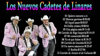 Los Nuevos Cadetes de Linares Chuy Vega Álbum completo exitos 2021 [upl. by Annawit]