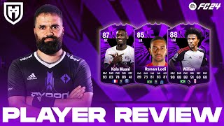 KOLO MUANI 87 RENAN LODI 85 WILLIAN 88  FC24 PLAYER REVIEW  FCPRO PROMO [upl. by Goodwin]