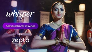 360° Protection Delivered in 10 minutes  Zepto ft Whisper [upl. by Nirrad]