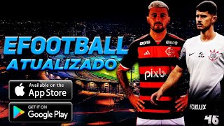 FINALMENTE SAIU O MEU EFOOTBALL V1 FTS SULAMERICANO COM NOVAS TRANSFERÊNCIAS ETC [upl. by Aynik926]