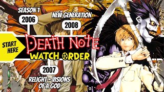 How to Watch Death Note in Order [upl. by Bremen427]