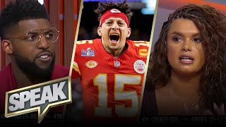 Is Patrick Mahomes the most talented athlete ever Chiefs run the greatest ever  NFL  SPEAK [upl. by Ilagam]