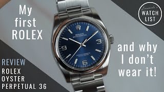 Review in 5 Minutes Rolex Oyster Perpetual 116000 36mm [upl. by Llevra]