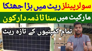 Solar Panel Price in Pakistan Today  Solar Panel Rate Reduced [upl. by Laurette962]