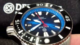 Deep Blue Master Explorer II1000 metersBlue [upl. by Lesly]